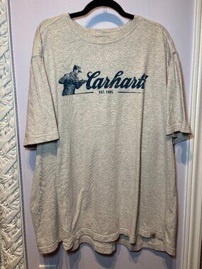 Mens Carhartt Workwear Relaxed Tshirt Size 2XL